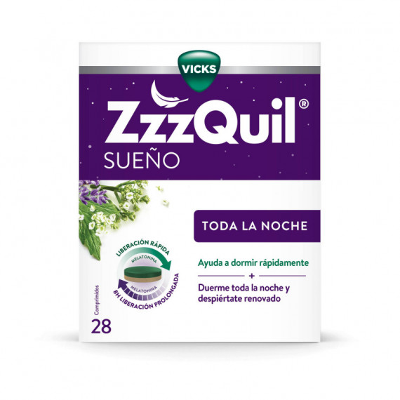 Zzzquil Sueño Toda la Noche 28 Comprimidos  PROCTER & GAMBLE