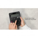 CASIO MJ-120D Plus Calculadora de Escritorio – 12 Dígitos, Revisión de 300 Pasos, Impuestos, Corrección y Memoria, Negra