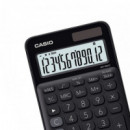 CASIO MS-20UC-BK Calculadora de Escritorio Negra – 12 Dígitos, Impuestos, Pantalla Grande, Diseño Compacto y Elegante