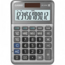 CASIO MS-120FM Calculadora de Escritorio – 12 Dígitos, Cálculo de Márgenes y Costes, Impuestos, Doble Alimentación