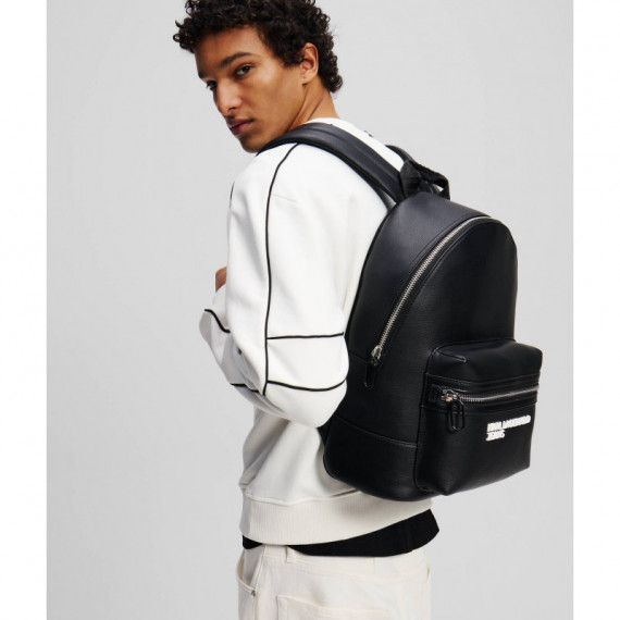 Klj Essential Grainy Pu Bp Black  KARL LAGERFELD