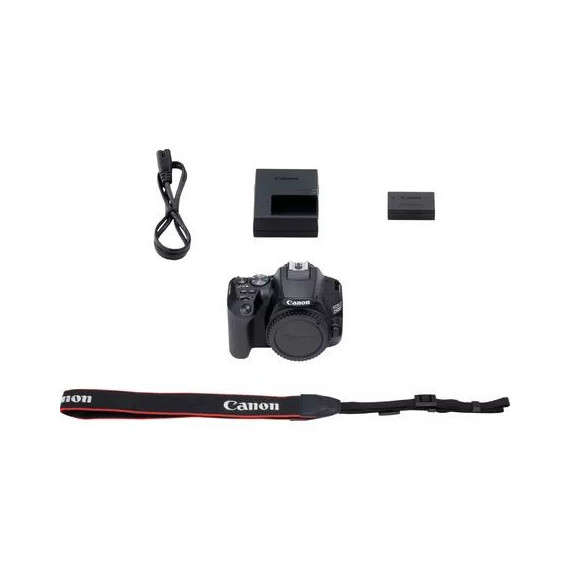 CANON Eos 250D Cuerpo Negro (en Caja de Kit)