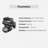 SMALLRIG Tilt Adjustable Monitor With Arri ID2903B