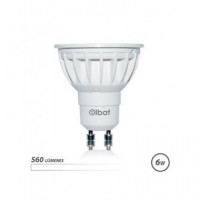 ELBAT Bombilla Led Luz Blanca 6W GU10 560Lm EB0464