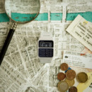 CASIO CA-53WF-8B – Reloj Calculadora Unisex Digital Beige, Retro Vintage, Wr, Cuarzo, Correa de Resina