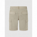 PEPE JEANS Shorts Beiges PM801077-833