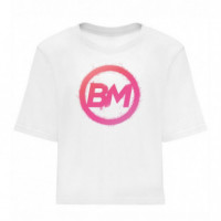 Camiseta Women Bm White  BUY MUSCLE