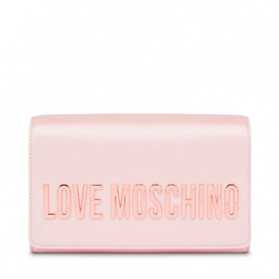 Bolso Grs Metálico  LOVE MOSCHINO