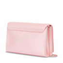 Bolso Grs Metálico  LOVE MOSCHINO