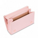 Bolso Grs Metálico  LOVE MOSCHINO