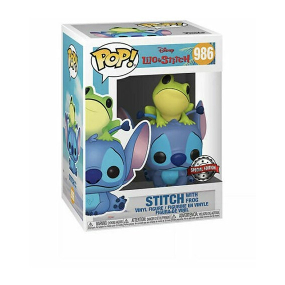 FUNKO Pop Stitch con la Rana 986