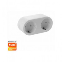 DENVER Enchufe Doble 2 en 1 Wifi Smartplug Blanco SHP-200MK2