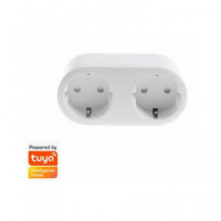 DENVER Enchufe Doble 2 en 1 Wifi Smartplug Blanco SHP-200MK2