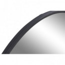 Espejo Hierro 80CM Negro  PÉREZ ÁVILA