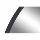 Espejo Hierro 80CM Negro  PÉREZ ÁVILA