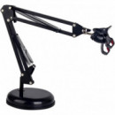 ULTRAPIX Soporte de Sobremesa con Brazo Articulado para Móviles/micrófonos
