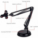 ULTRAPIX Soporte de Sobremesa con Brazo Articulado para Móviles/micrófonos