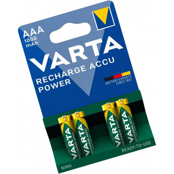 Pila VARTA Aaa Recargables 1000MAH