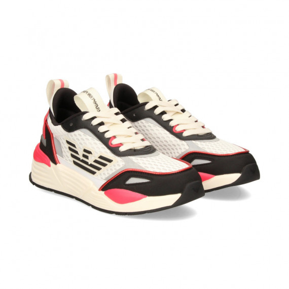 Deportivo Malla Negro/silver  EMPORIO ARMANI