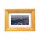 KODAK Marco Digital RDPF-700W 7" Madera Ranura Tarjeta Memoria Sd con Alimentador