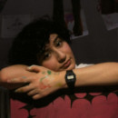 CASIO F-91W-1 – Reloj Digital Clásico Unisex, Negro con Detalles Azul y Rojo, Wr