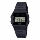 CASIO F-91WB-1A – Reloj Digital Unisex Negro Mate, Estilo Retro Minimalista, Wr