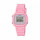 CASIO LA-20WH-4A1 – Reloj Digital Rosa con Luz Led y Diseño Compacto