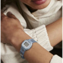 CASIO LA-20WHS-2A – Reloj Digital Azul Transparente con Luz Led y Wr