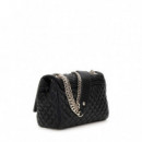 Mini Bandolera Eco Rianee Pespunteada de GUESS