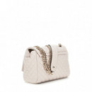 Mini Bandolera Eco Rianee Pespunteada de GUESS