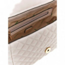 Mini Bandolera Eco Rianee Pespunteada de GUESS