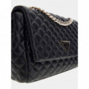 Mini Bandolera Eco Rianee Pespunteada de GUESS