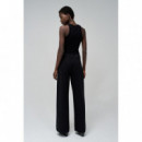 SALSA JEANS Vaqueros Mujer Vaqueros Salsa Wide Leg Negros