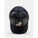 Gorra de Camionero de Piel con Diseño de Lobo de Goorin  GOORIN BROS