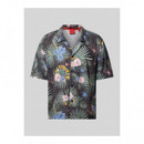 Camisas Beach Shirt Relaxed  HUGO