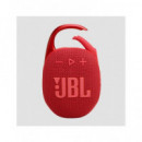 JBL Altavoz Portatil BLUETOOTH CLIP5 Rojo 12H IP67