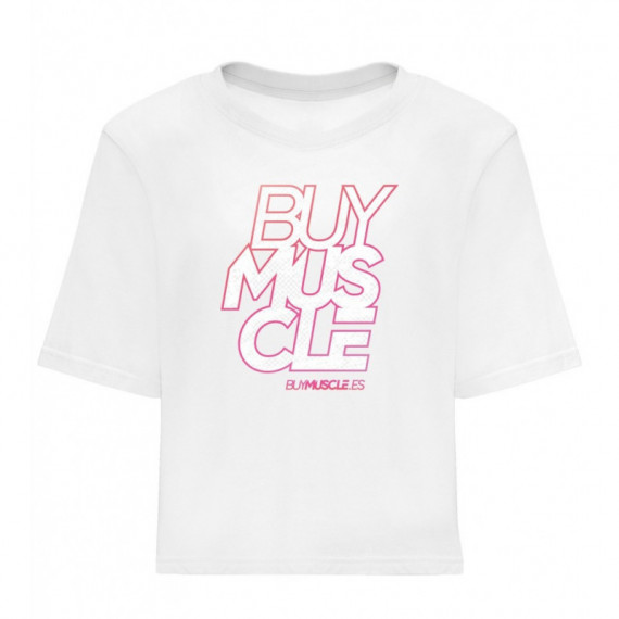 copy of Camiseta Women BuyMuscle White