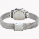 CASIO LA670WEM-7 – Reloj Digital Vintage Plateado con Malla Milanesa