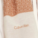 Foulard Minimal Logo Linen Stole  CALVIN KLEIN