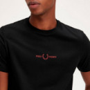 Camiseta Bordada  FRED PERRY