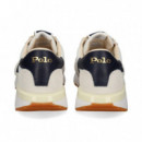 Deportivo Textil+ante Azul+blanco  POLO RALPH LAUREN