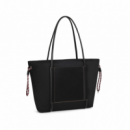 Bolso Capazo Empire Soft Negro Tous  TOUS BAGS