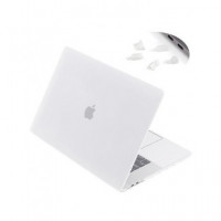 Funda Carcasa Rigida para Macbook Air 13.3" Transparente Azul/negra Surtido Colores A1369/14666  LALO