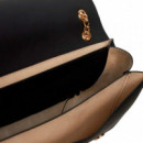 Bolso Grs con Cadena  LOVE MOSCHINO