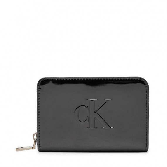 Cartera Sculpted Mediana Zip Around  CALVIN KLEIN JEANS
