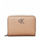 Cartera con Cremallera en el Contorno  CALVIN KLEIN JEANS