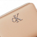 Cartera con Cremallera en el Contorno  CALVIN KLEIN JEANS