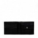 Cartera de Piel con Compartimento para Billetes y Monedero y Rfid  CALVIN KLEIN JEANS