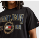 Camiseta TOMMY JEANS Luxe Negra