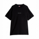 Camiseta TOMMY JEANS Linear Logo Negra